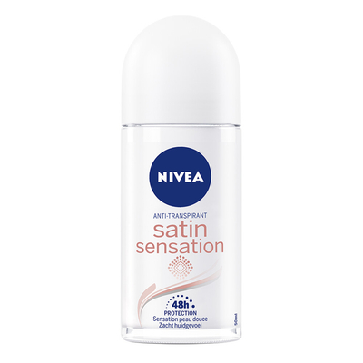 6x Nivea Deodorant Roller Satin Sensation 50 ml