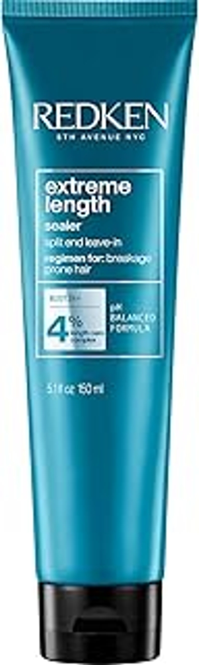 Redken Haarmasker voor lang en sterk haar, herstelt en regenereert, anti-haarbreuk, met biotine en sojaproteïnen, extreme lengteafdichting, 150 ml
