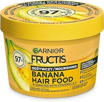 Garnier Fructis Hair Food Banana Droog haarmasker 400 ml
