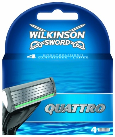 Wilkinson Quattro scheermesjes - 4 stuks