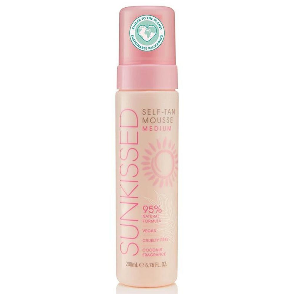 Sunkissed Medium Self Tan Mousse - 200ml