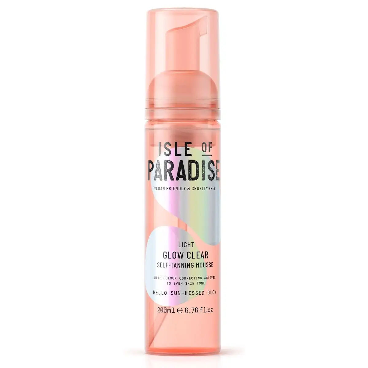 Isle of Paradise - Light Glow Clear Self Tanning Mousse 200 ml