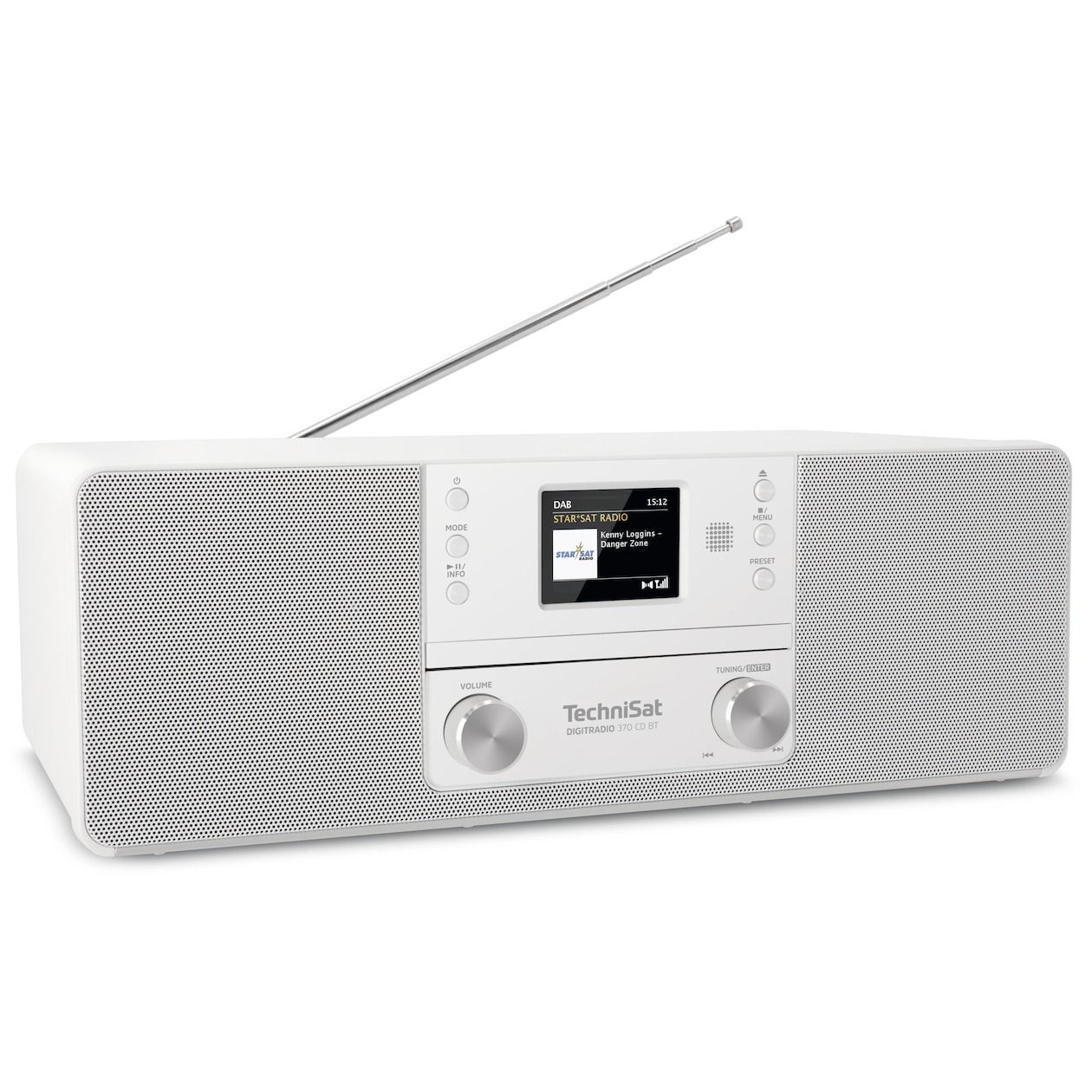 TechniSat Digitradio 370 CD BT DAB radio Wit