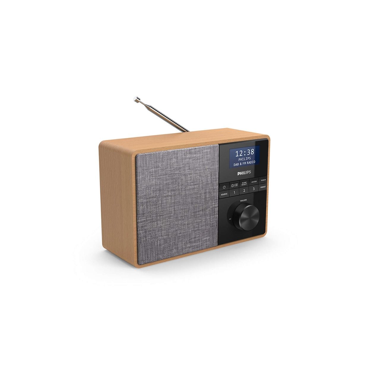 Philips TAR5505BK draagbare radio met DAB+