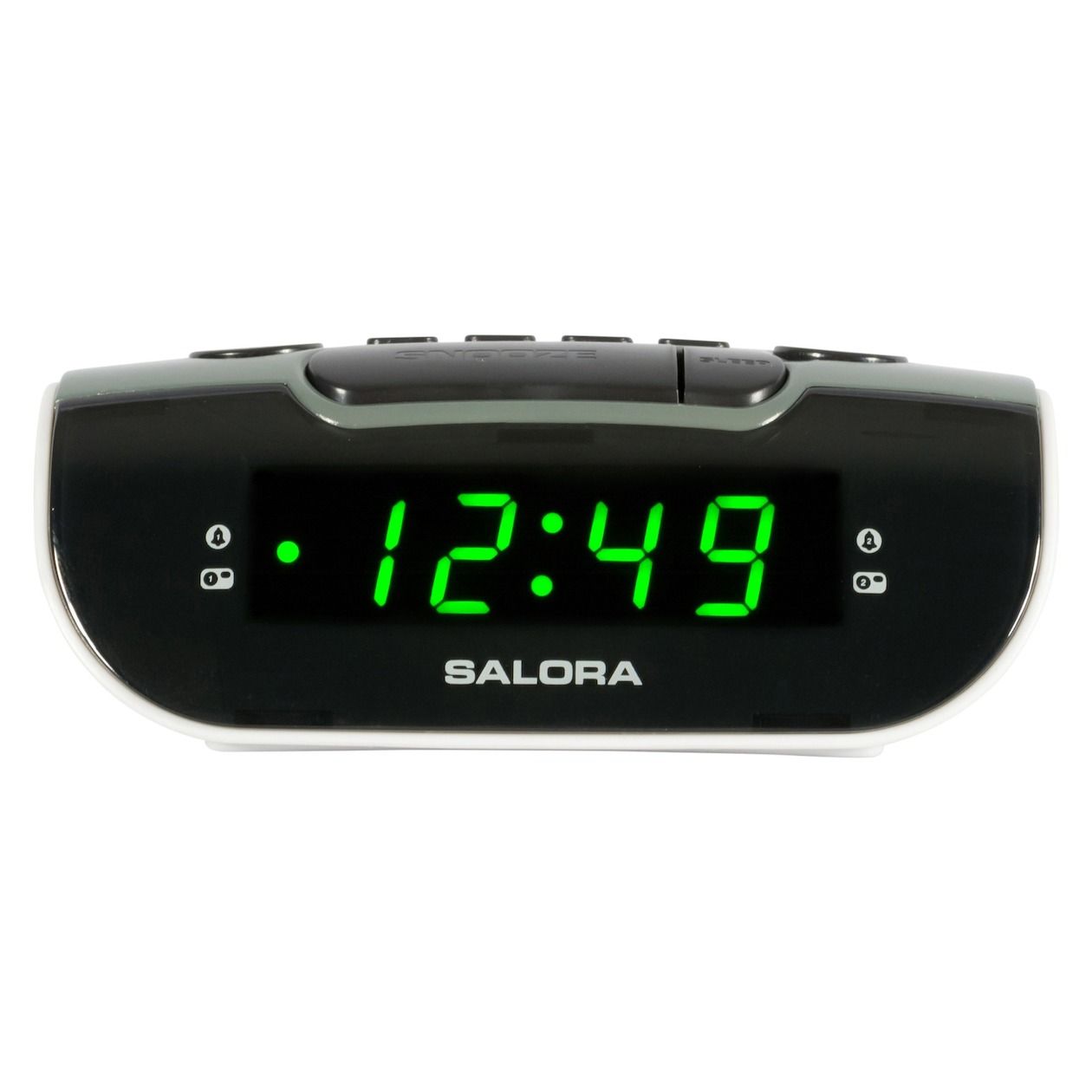 Salora CR612 Wekker radio Zwart