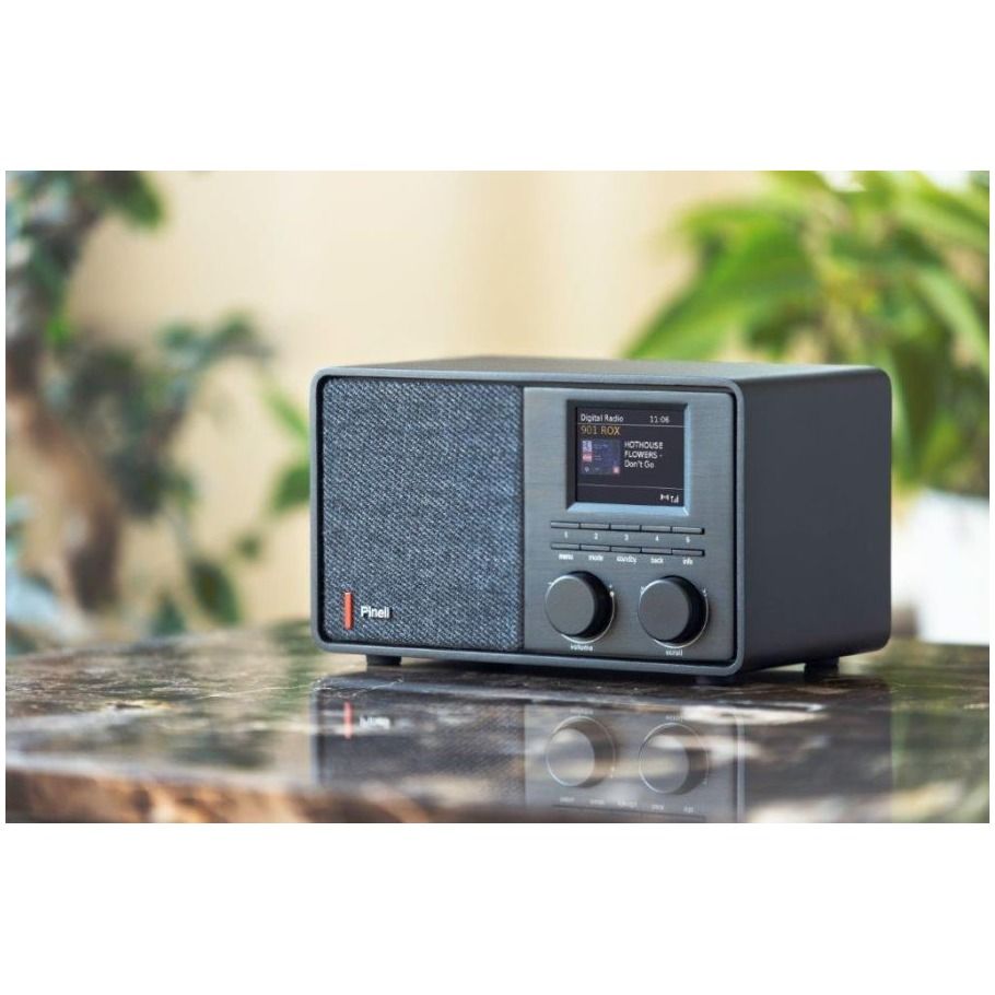 Pinell SUPERSOUND 201 W Hybride radio Zwart