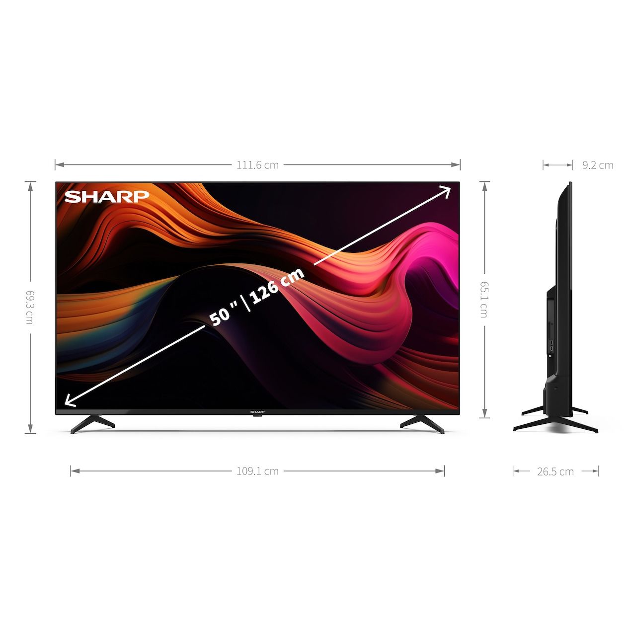 Sharp 50GL4460 - 50 inch - LED TV