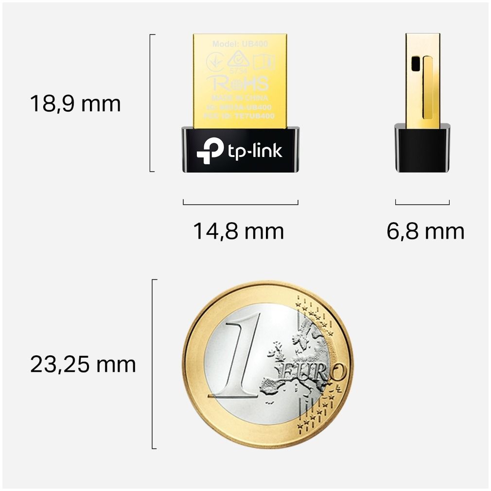 TP-Link UB400 interfacekaart/-adapter Bluetooth