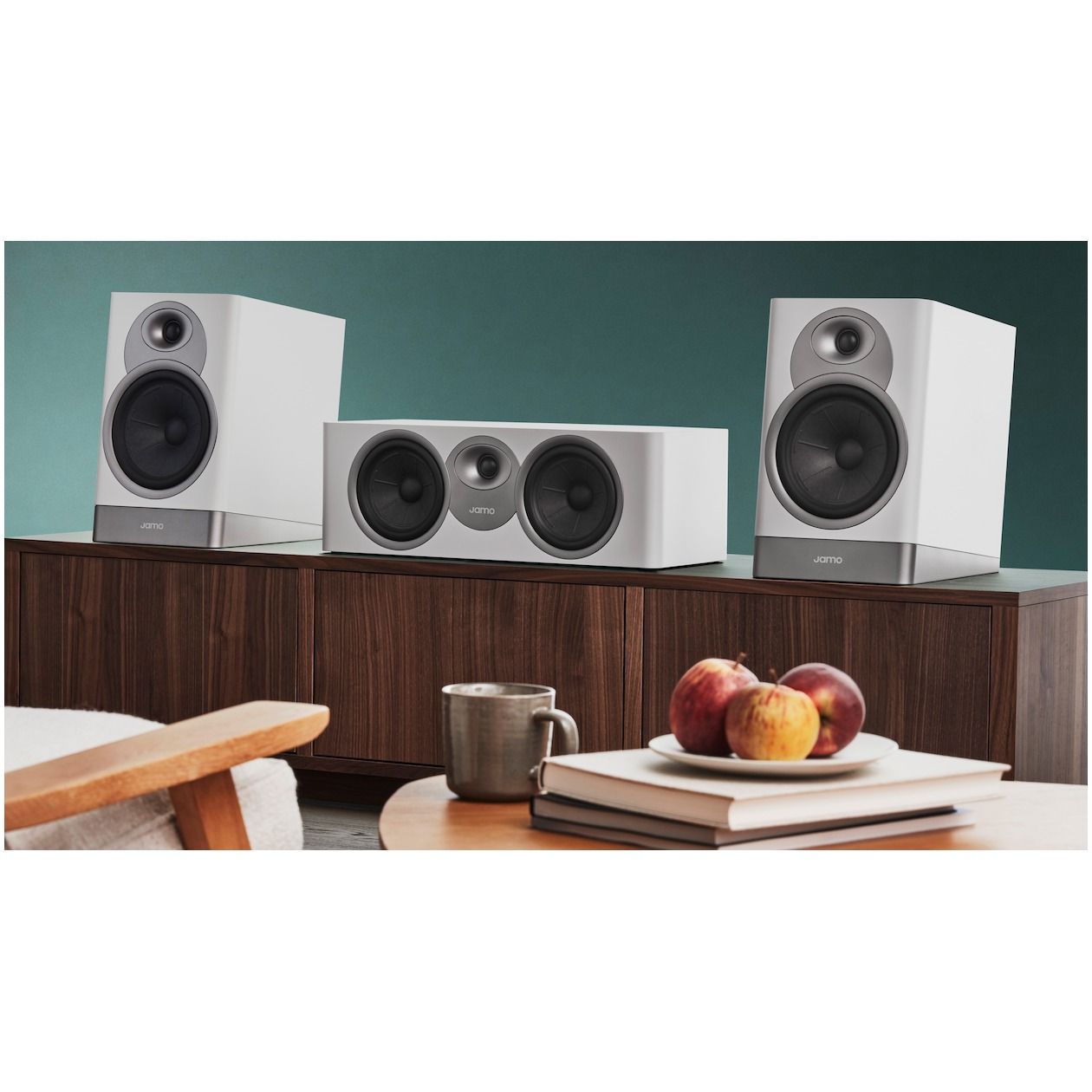 Jamo S7-15B BOOKSHELF SPEAKERS Boekenplank speaker Grijs