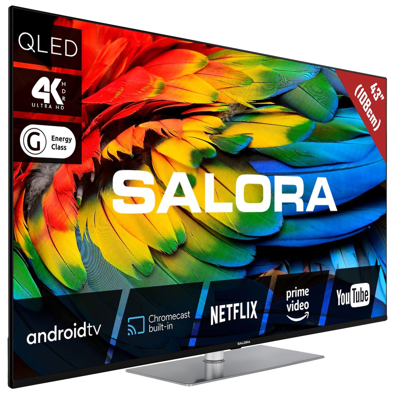 Salora 43QLED440A - 43 inch - QLED TV