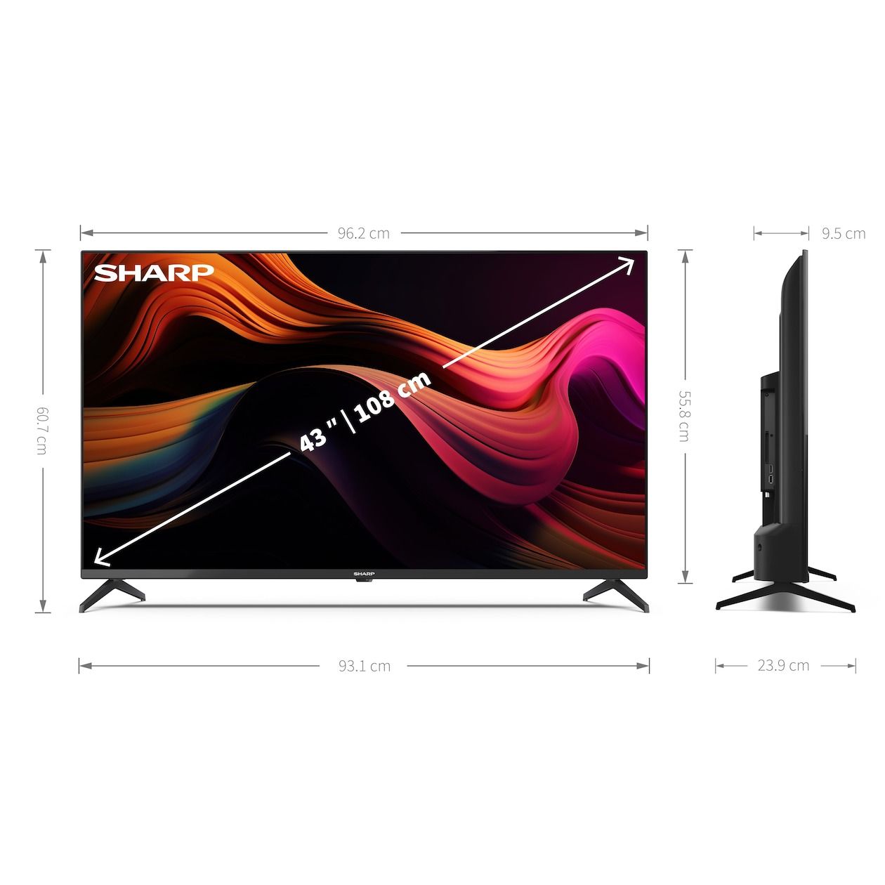 Sharp 43GL4460 - 43 inch - LED TV