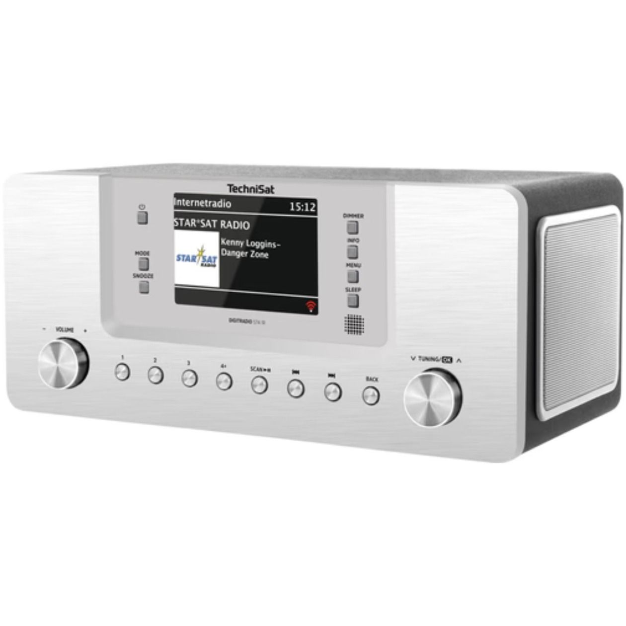 TechniSat Digitradio 574 IR Hybride radio Zilver