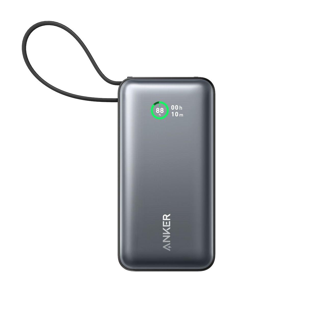 Anker 545 Nano Power Bank 10000mAh PD 30W 2C/2A waterproof Powerbank Zwart