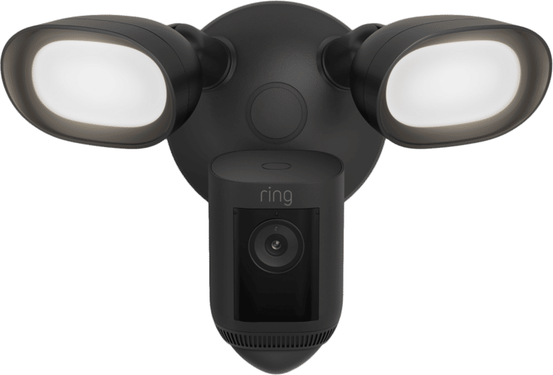 Ring Floodlight Cam Wired Pro Zwart