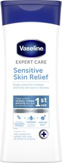 Vaseline Expert Care Bodylotion - Sensitive Skin Relief - diep absorberende en hydraterende lotion - 400 ml