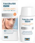 Gezichtszonnecrème Isdin Foto Ultra 100 Active Unify Anti Donkere Vlekken Behandeling Spf 50+ (50 ml)