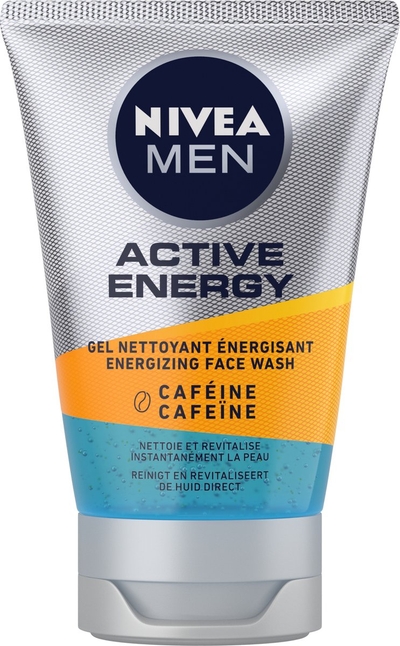 NIVEA Active Energy gezichtsreiningsgel - 100 ml gezichtsreiniger