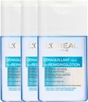 L’Oréal Paris Skin Expert Oog- & lipmake-up Remover Waterproof - 3 x 125 ml 