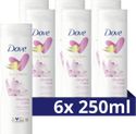 Dove Body Love Bodylotion - Glowing Care - voor een gehydrateerde, zijdezachte en stralende huid - 6 x 250 ml