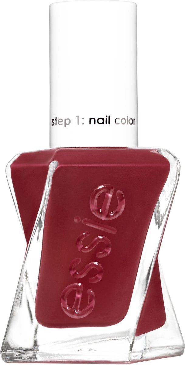 gel by essie nagellak - 509 paint the gown red - rode gelnagellak zonder UV-lamp - voor je eigen gelmanicure thuis - tot wel 15 dagen glanzend - rood - 13,5ml