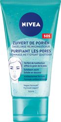 NIVEA Essentials Dagelijkse Reinigingsscrub - Reinigingsscrub - Gezichtsreiniger - Voor de onzuivere huid - Melkzuur - Magnolia extract - 150 ml