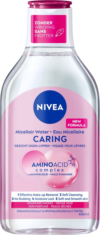 NIVEA MicellAIR skin breathe micellair water droge huid - 400 ml gezichtsreiniger