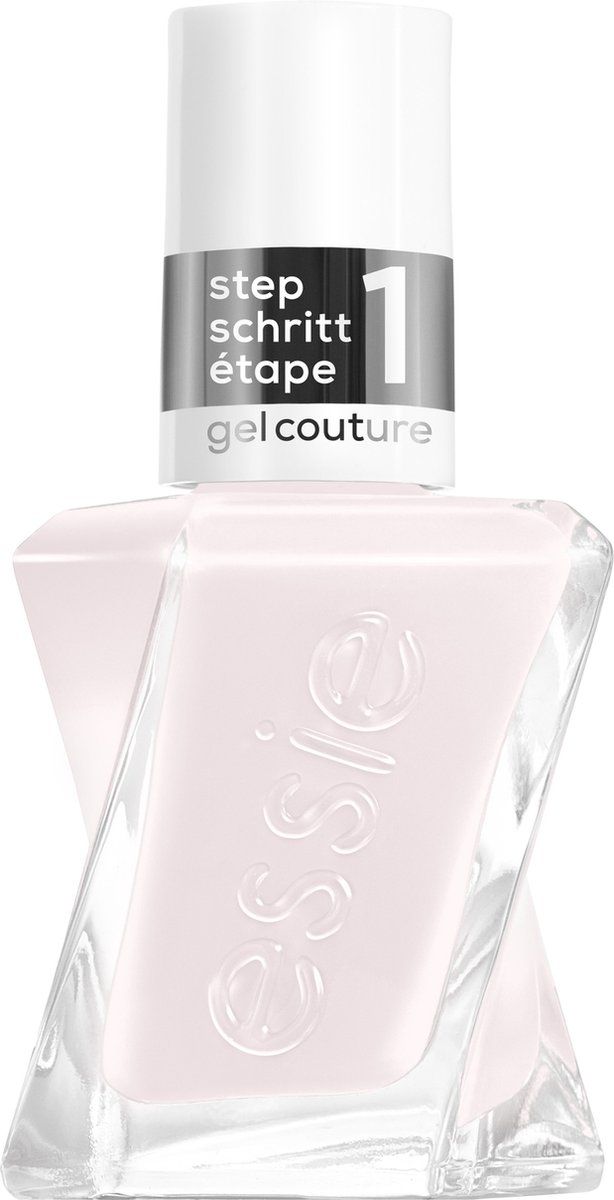 gel by essie nagellak - 138 pre-show jitters - witte gelnagellak zonder UV-lamp - wit - 13,5ml