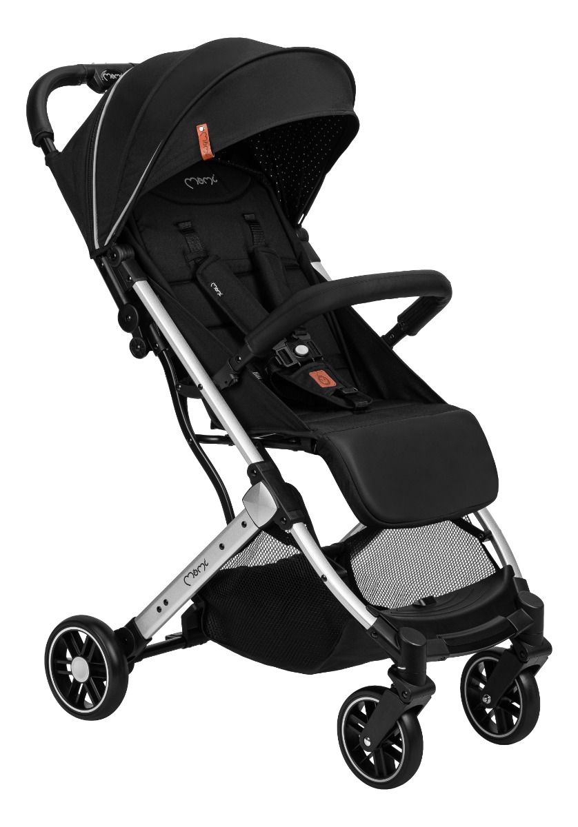 Momi Estelle Light Black/Silver Wandelwagen WOSP00051