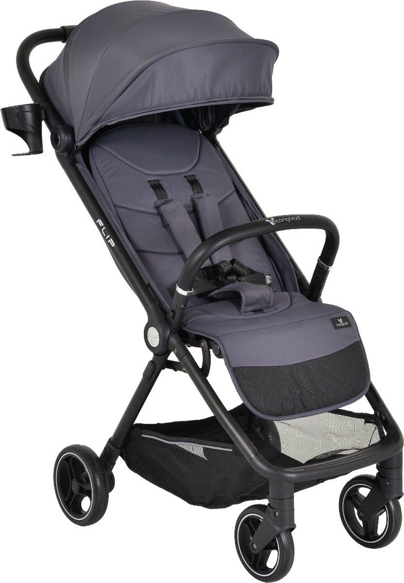 Cangaroo Flip Obsidian Grey Wandelwagen 13794