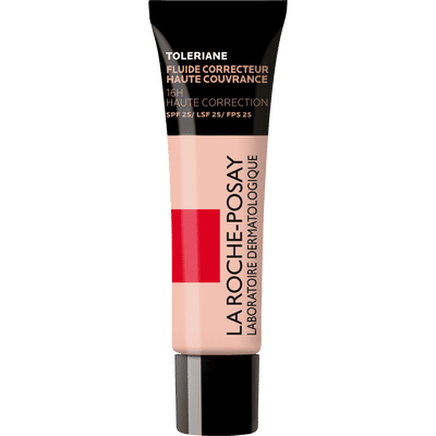 La Roche-Posay Toleriane Vloeibare Corrigerende Foundation n8 - SPF 25 - 30 ml - 16u volledig dekkend