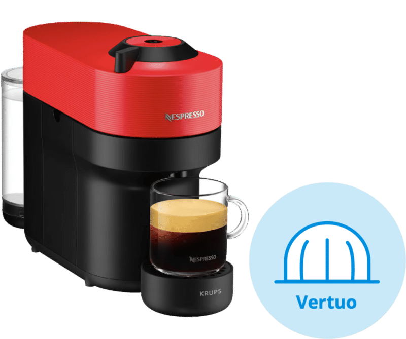 Krups Nespresso Vertuo Pop XN9205 Spicy Red