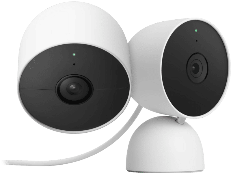 Google Nest Cam + Nest Cam Indoor Wired