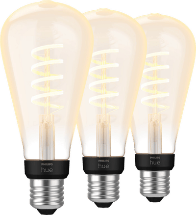 Philips Hue Filament White Ambiance Edison XL 3-pack