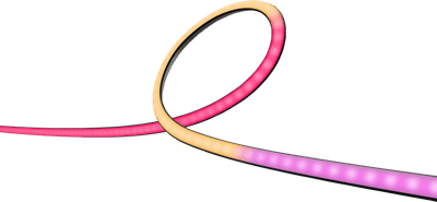 Philips Hue Gradient Lightstrip White and Color - voor 24-27 inch PC's