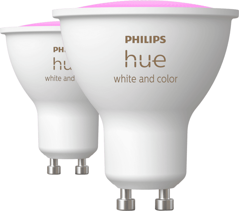 Philips Hue White and Color GU10 2-pack