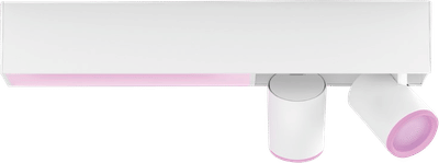Philips Hue Centris Opbouwspot White and Color - Wit - Rechthoek - 2-spots