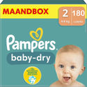 Pampers Baby Dry  luiers maat 2 - 180 stuks