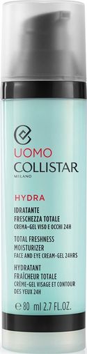 Collistar Total Freshness Moisturizer Face And Eye Cream-Gel 24h - 80 ml