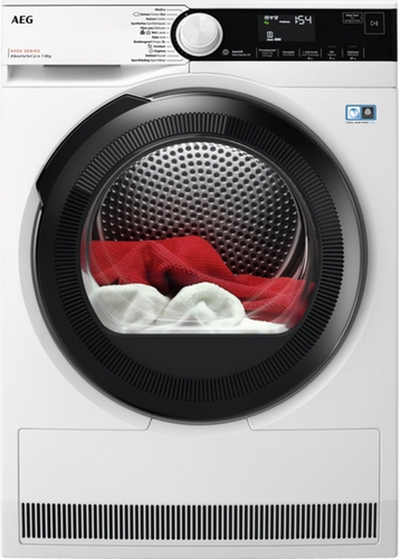AEG TR88A54B EcoLine 8000 serie AbsoluteCare® - Wasdroger Warmtepompdroger - A+++ - NL/FR