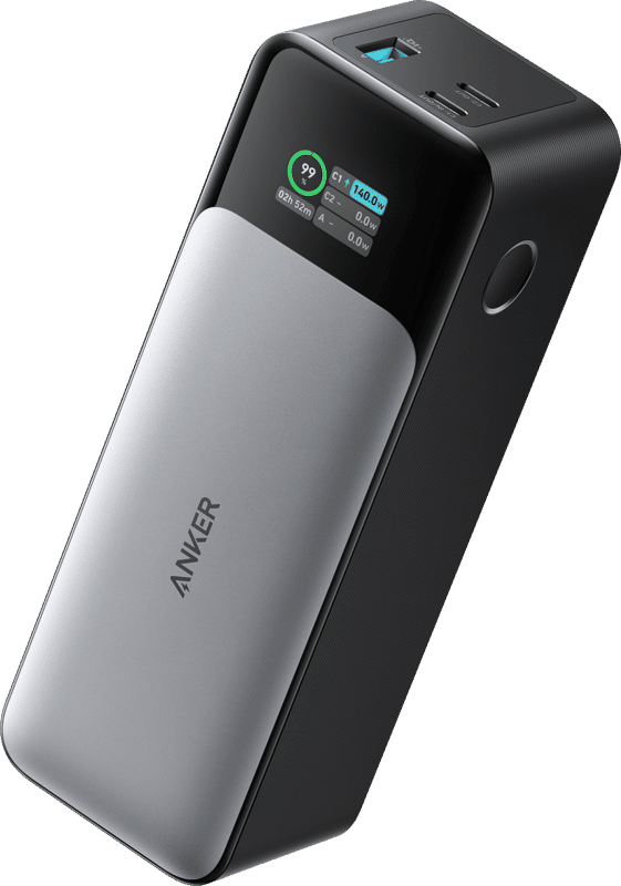 Anker 737 24000 mAh Zwart, Zilver