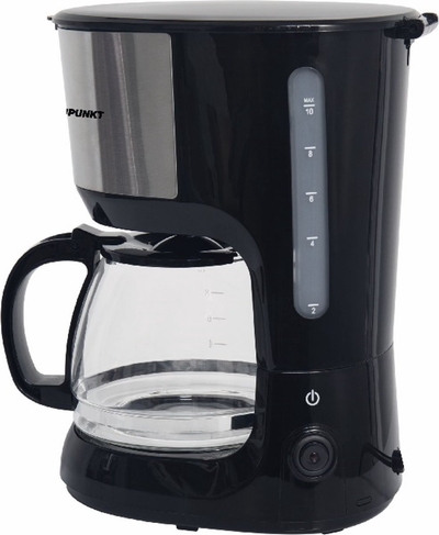 Blaupunkt MEN00849 - Elektrisch Koffiezetapparaat - 1.25L - 750W - Anti-drup - ERP2 & Warmhoudfunctie - Zwart
