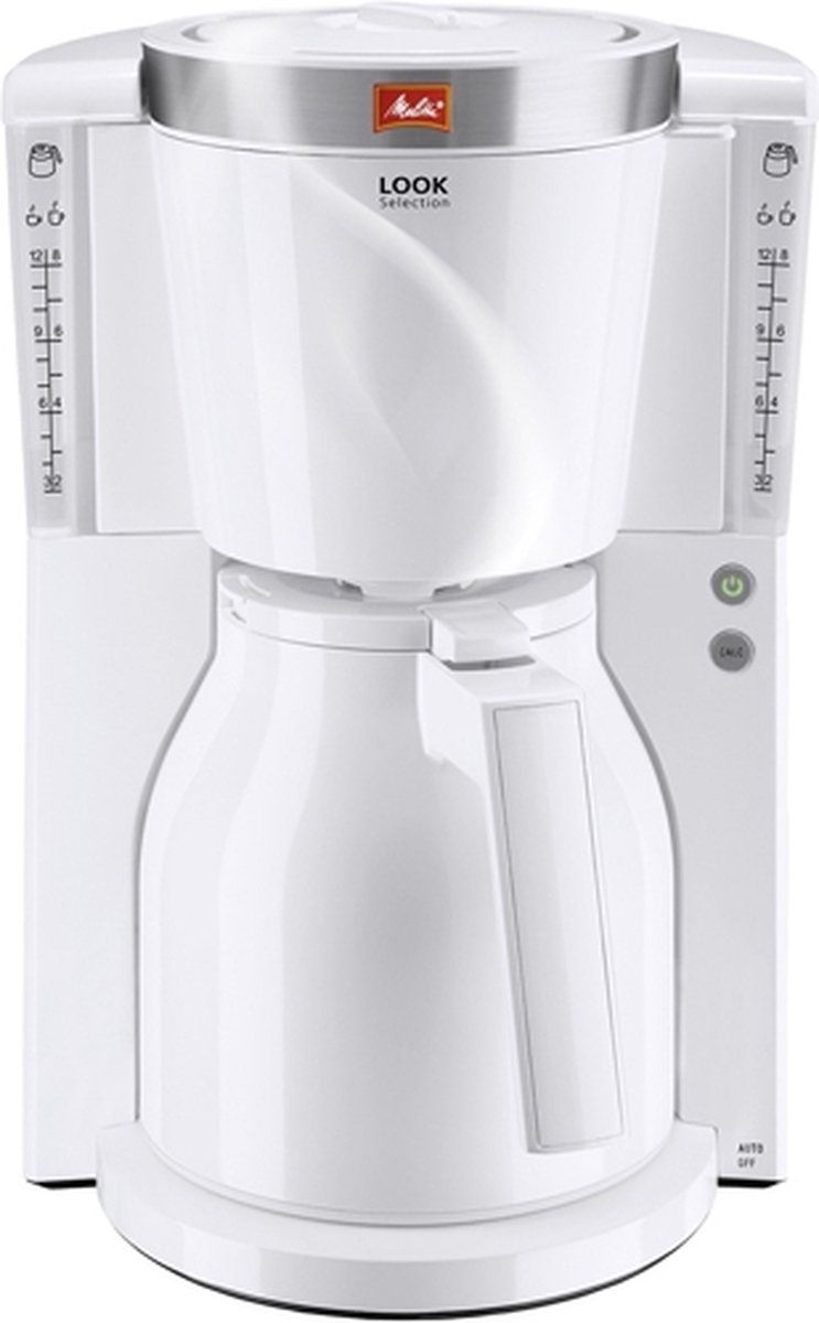 Melitta Look IV Therm Selection - Filter-koffiezetapparaat - Wit