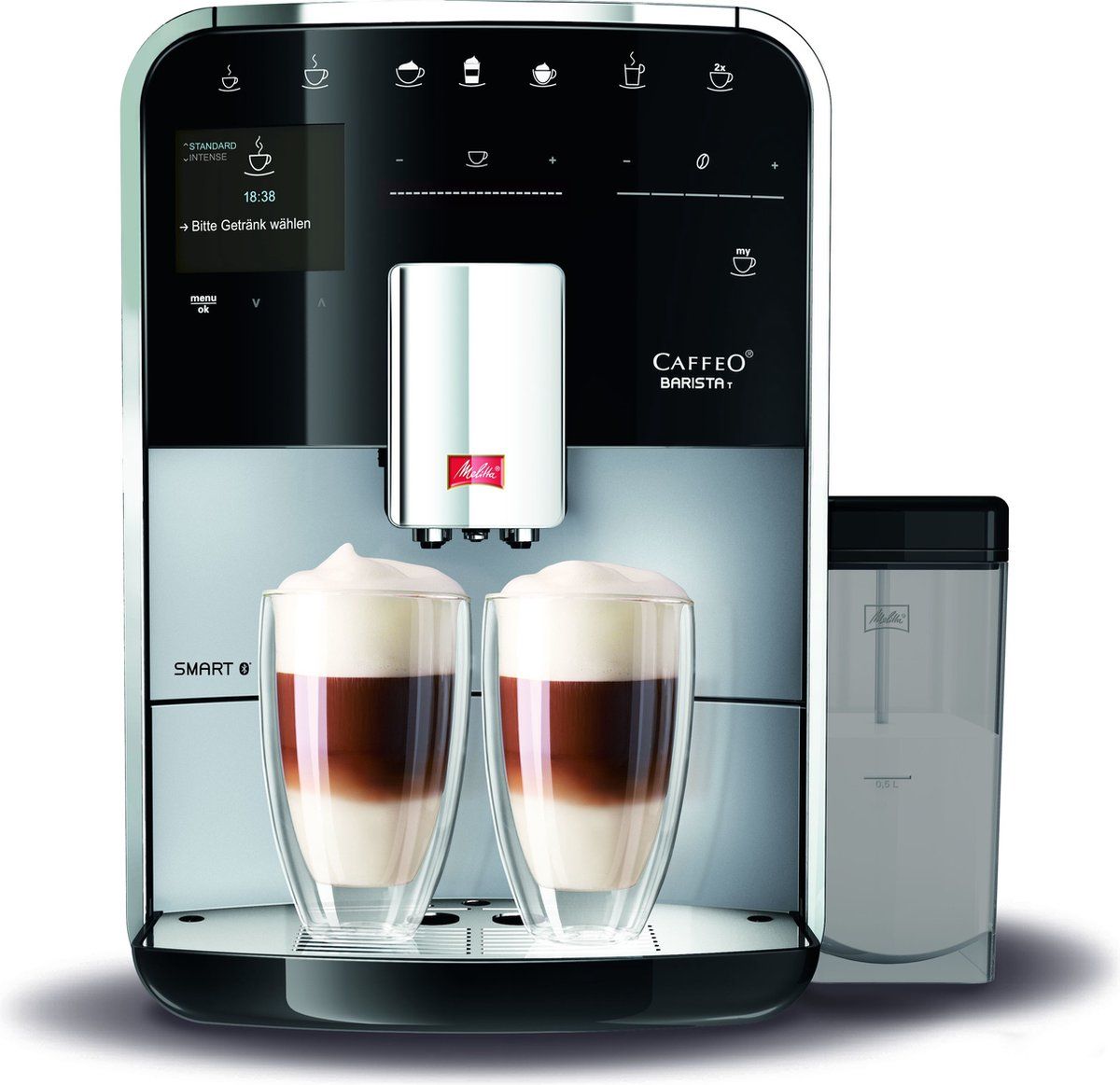 Melitta Barista T Smart F83/0-101  - Espressomachine - Zilver