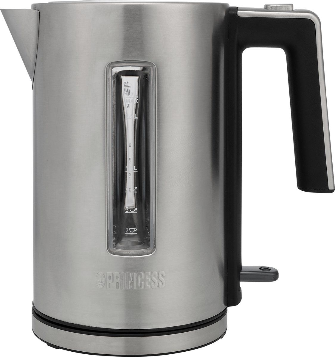 Princess Quick Boil Waterkoker 236046 – 1.7 liter – 3000W- 360 draaibaar - RVS