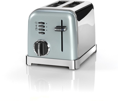 Cuisinart 2 Slice Toaster Broodrooster CPT160GE - Ontdooifunctie - Bagel functie - 6 standen - Pistachio Green