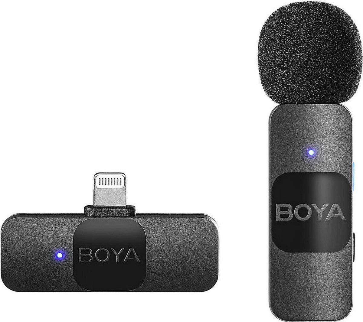 Boya Ultra-Compacte Draadloze Microfoon BY-V1 voor iOS