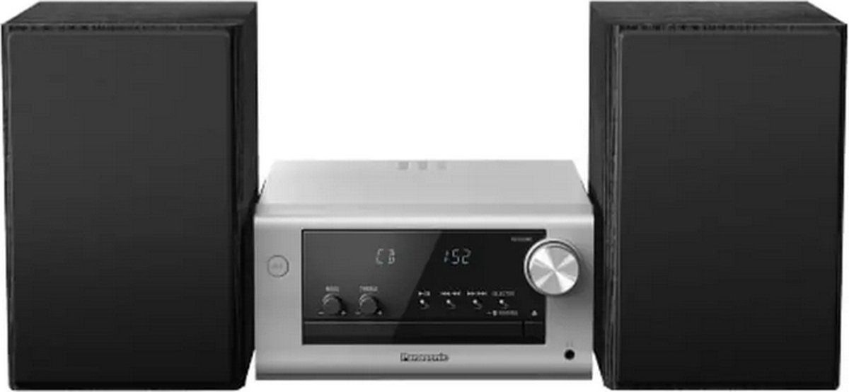 Panasonic SC-PM702 Home audio-microsysteem 80 W Zwart, Zilver