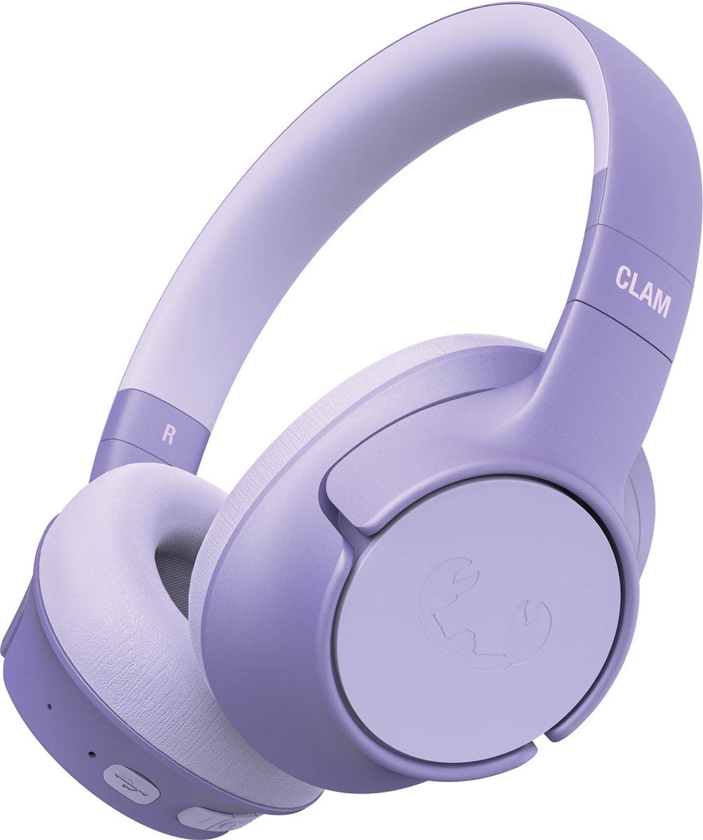 Fresh ‘n Rebel Clam Fuse - Draadloze koptelefoon met Noise Cancelling - Over ear - Dreamy Lilac