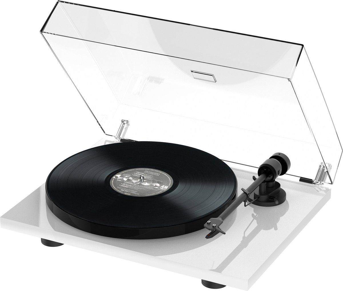 Pro-Ject E1 OM5e - Platenspeler - Analoog – HiFi - Wit