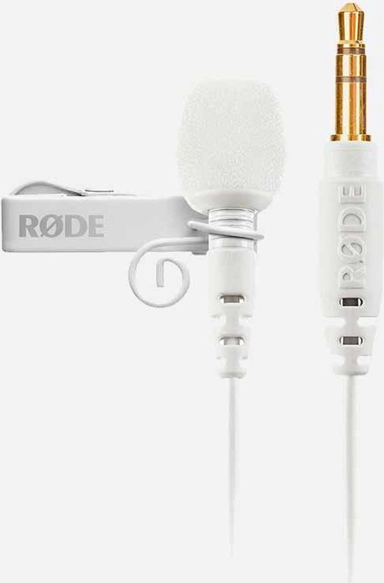 Røde Lavalier GO White - Dasspeld lavalier microfoon